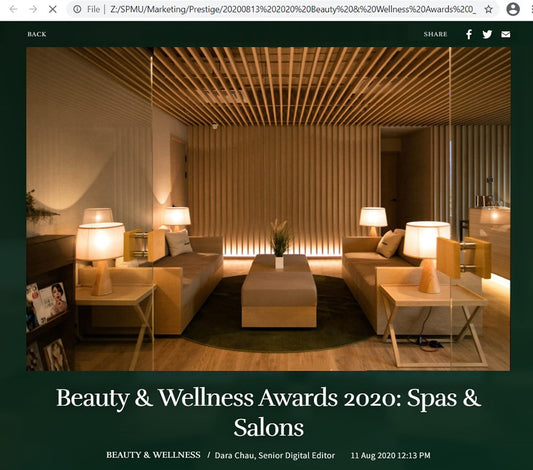 Beauty and Wellness Awards 2020